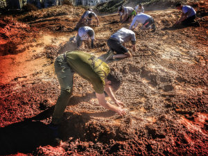 חפירת בור-סימולציית גיבוש מטכל אדרנלין